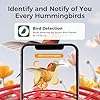 TT Nature Hummingbird Feeder with Camera Solar Powered, AI Identify Cloud Storage Instant Notification, CCPA Data Protection, Outdoor Hanging, Christmas Limited Edition #2