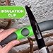 Foam Pipe Insulation Cutting Guide Jig Tool,Pipe Insulation Tool,Pipe Insulation Cutting Jig Tools,Insulation Cutter 3 Models,15mm, 22mm,28mm(3pc Green)
