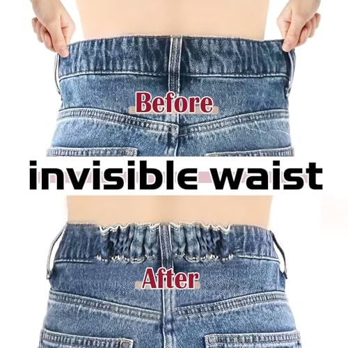 Jeans Button Tightener Pants Adjuster Waist Tightener for Pants Women Men and Children,Waist Clip Pack of 62