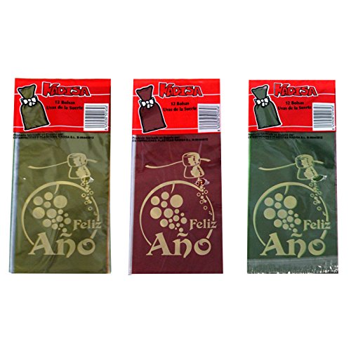 BOLSAS UVAS DE LA SUERTE x 12UNDS