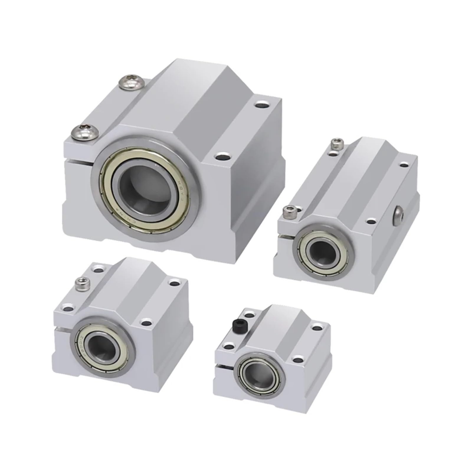 DIY Mi/ni Torno husillo Asiento pequeño 775 Motor Banco Vivienda 895 Motor carpintería Torno Montaje Asiento Fijo(Set 5 Standard 12mm)