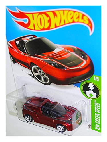 Hot Wheels Tesla Roadster 2016 1:5 miniatura 4