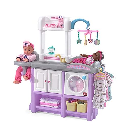 Step2 Love & Care Deluxe Nursery Kids Playset, Purple