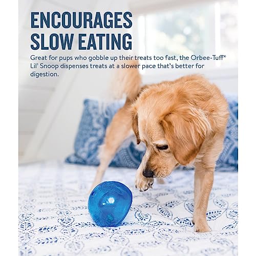 Planet Dog Jeu d'intelligence pour Chien Lil Snoop - Distributeur de friandises - en Orbee-Tuff - Bleu Roi - S - Image 7