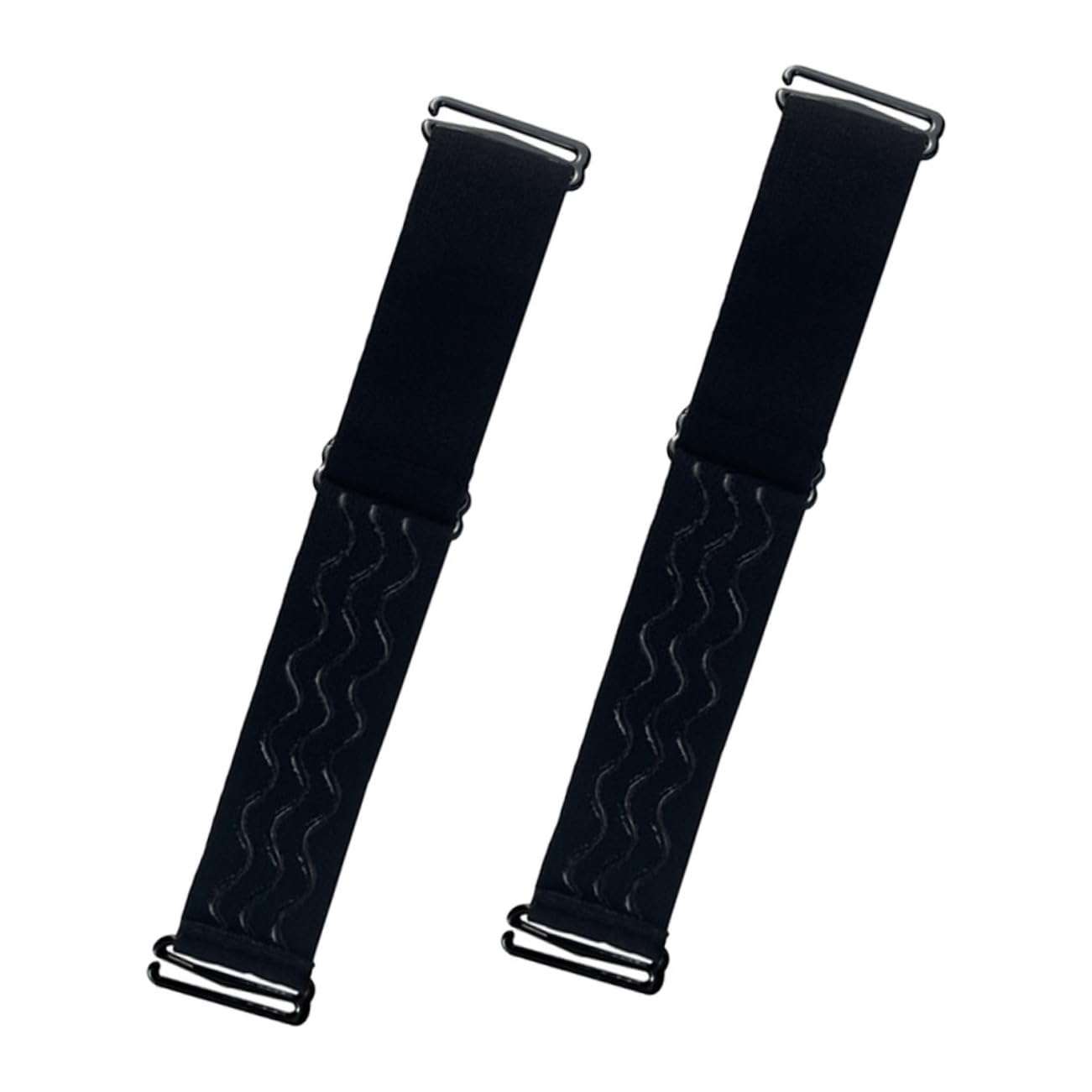 IWOWHERO Set of 2 Elastic Bands for Wig Edges One Size Fits Comfortable Flexible No Pressure on Head Secure Wig Placement