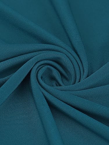 Image of Allegra K Women's Tie Front Sweater Dressy Casual Cardigan Draped Ruffle Shrugs for Women Dresses X-Large Blue Green