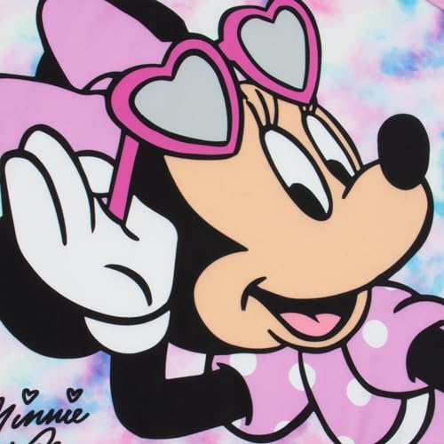 Disney Minnie Mouse Swimsuit | Tie Dye Swimsuit for Girls | Girls' One-Piece Swimwear2