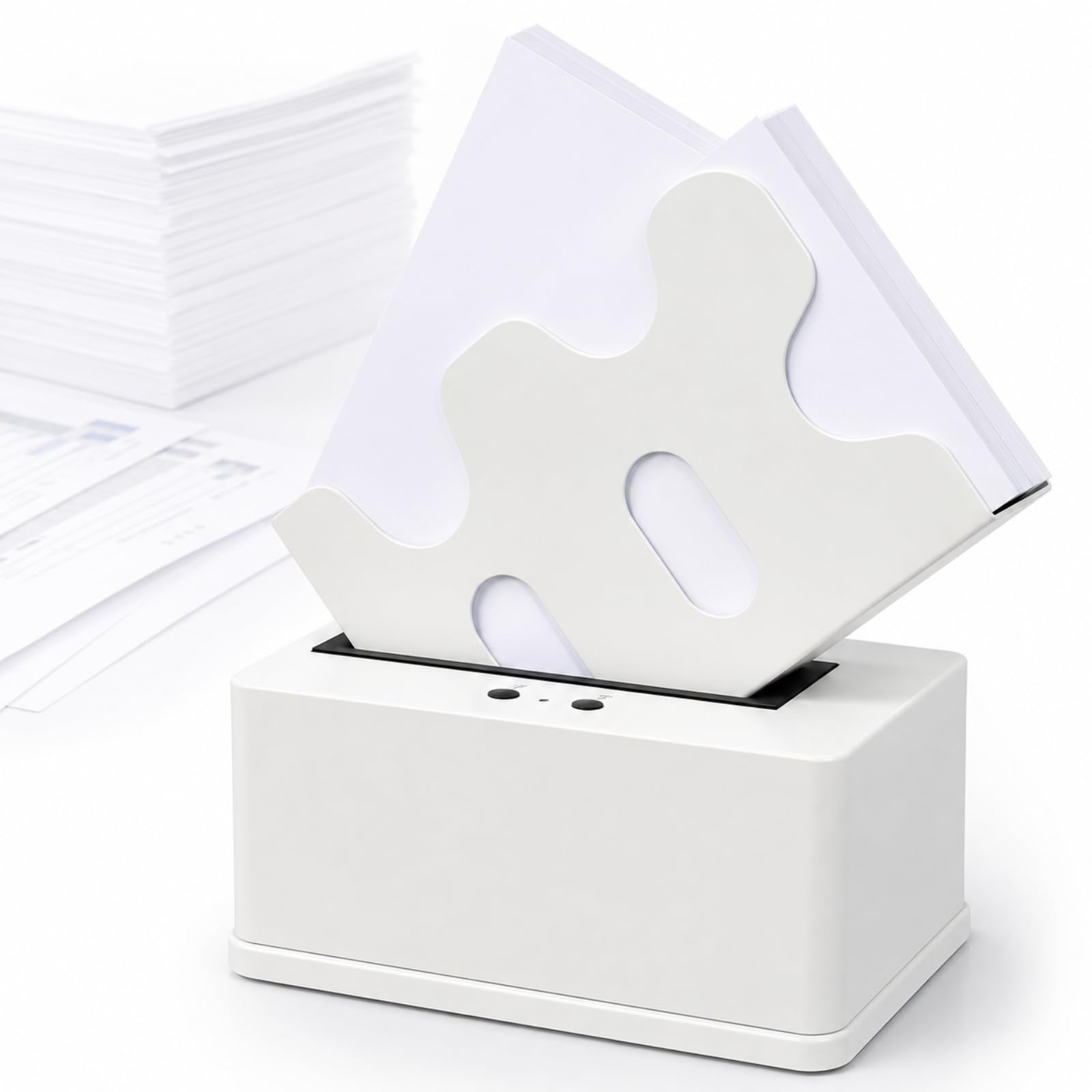 Macchina Allineatrice Antistatica, Alimentatore Automatico di Carta, Compatibile con Risme di Carta A4/a3, Fino A 450 Fogli, Ideale per Archivi, Ospedali, Banche E Aziende