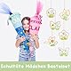 129 Stück Bastelsets Kinder, Basteln Mädchen ab 4 5 6 7 8 9 10 Jahre, Holz Schmetterling Deko Kindergeburtstag, Basteln DIY Bemalen Beschäftigung, Kreativ Geburtstag Geschenk, Geschenkidee Schultüte