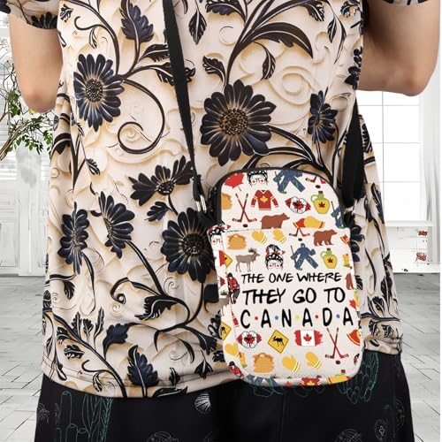 FOTAP Canada Crossbody Bag Canada Canadian Gift Canada Pride Gift Canada Trip Shoulder Bag Canada Messenger Bag For Tourist4