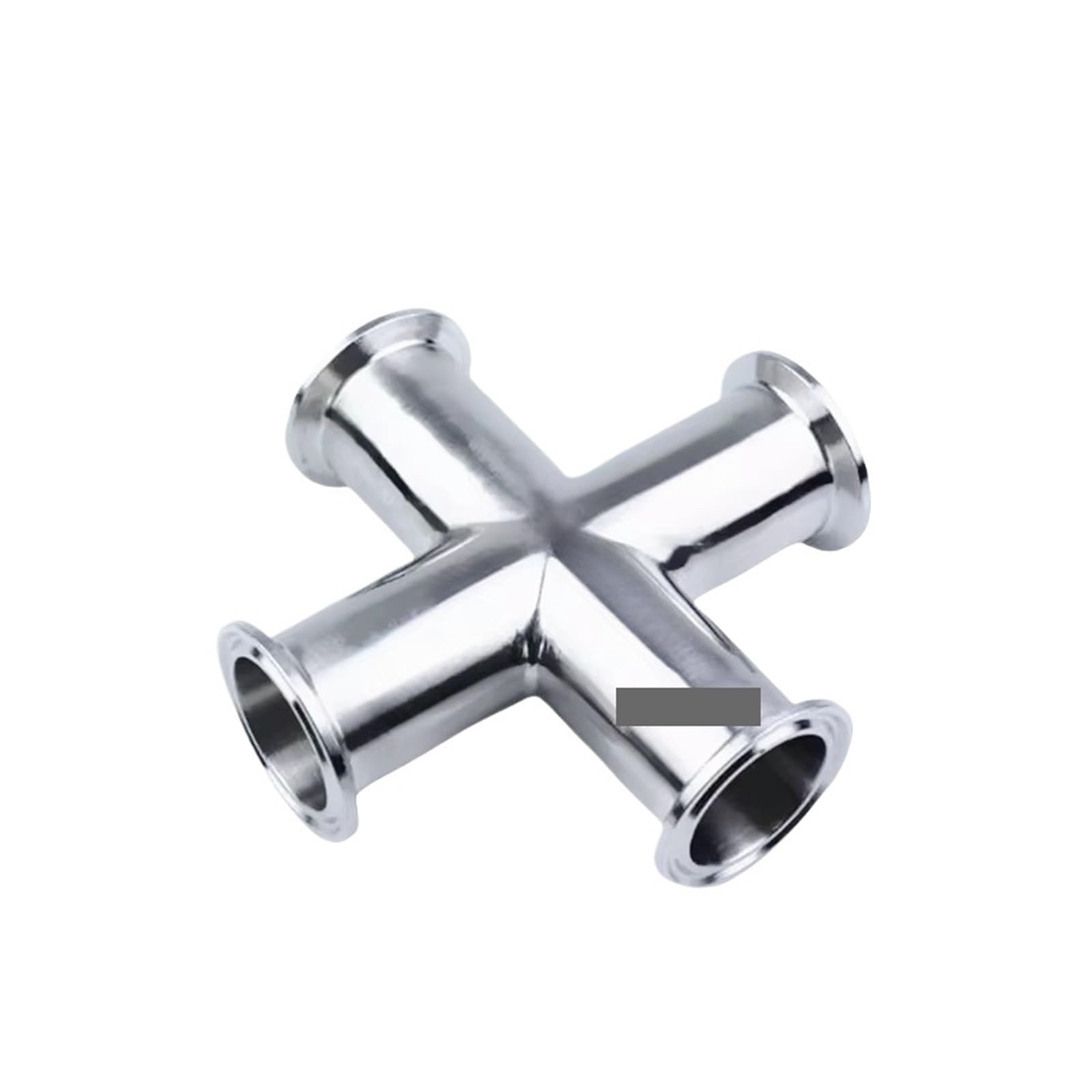 Raccord en croix 4 voies acier inoxydable 304 tube 32 mm bride 50,5 mm