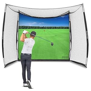 GoSports Range Cage Golf-Übungsnetz 3 x 2,4 m
