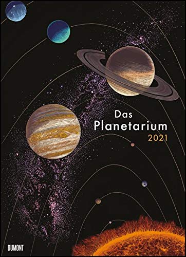 Das Planetarium 2021 - Astronomie im Wand-Kalender - Illustriert von Chris Wormell - Poster-Format 49,5 x 68,5 cm