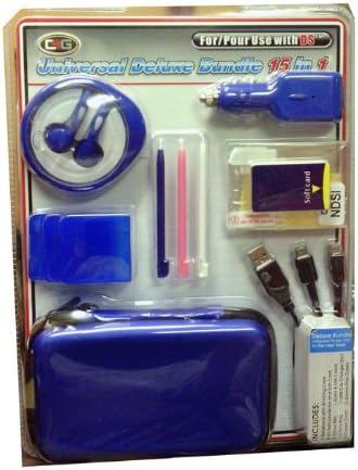 C4G Universal DS Lite/ DSi Deluxe Accessories Bundle 15 in 1