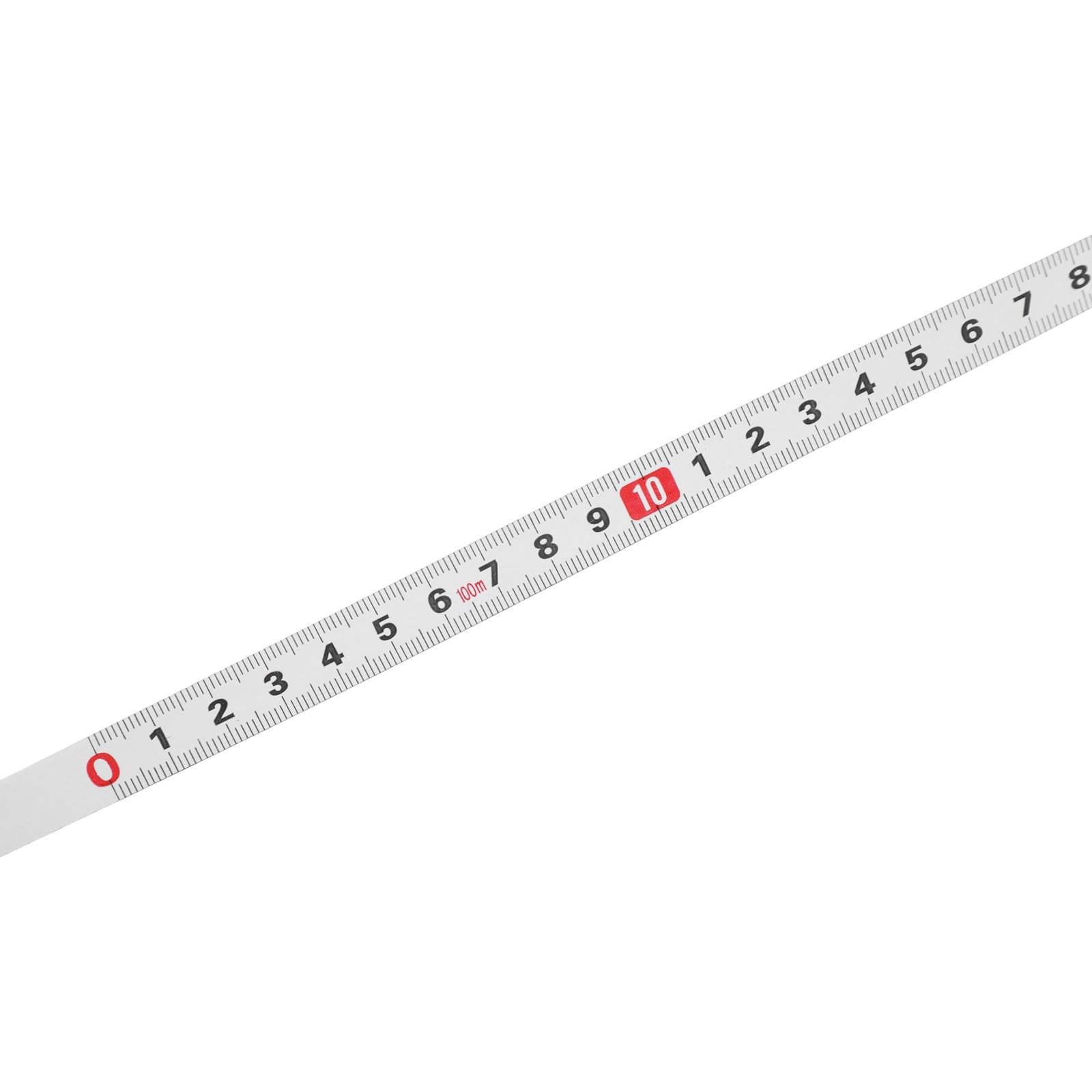 FACAIIO Mètre ruban d'ingénierie portable 30/50/100 m pour mesure au sol en acier inoxydable, traité thermiquement, vert