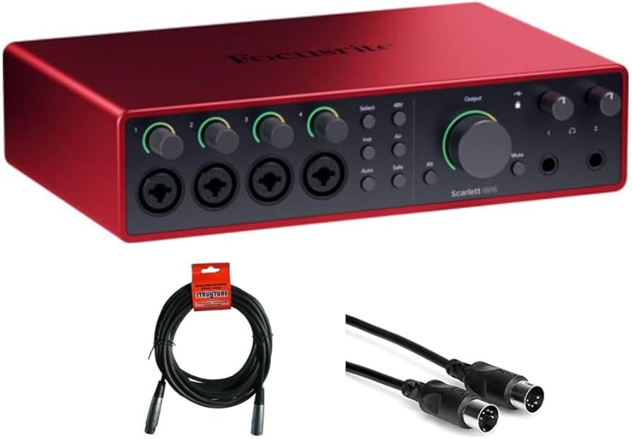 Focusrite Scarlett 18i16 Gen.4 オーディオ Amazon.com: Focusrite Scarlett 18i16 4th Gen USB Audio Interface