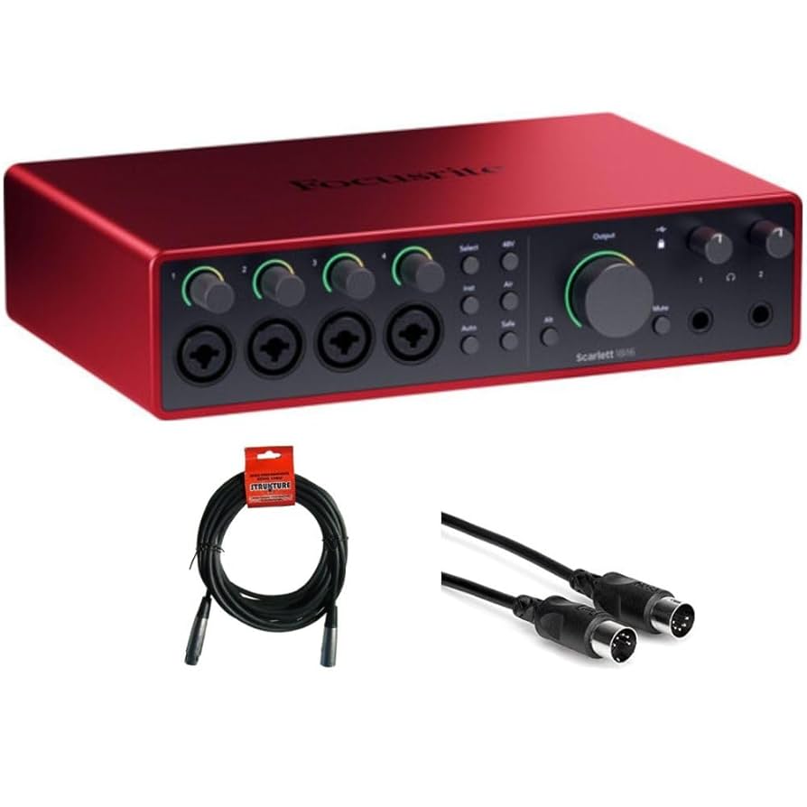 Amazon.com: Focusrite Scarlett 18i16 USB-C Audio/MIDI