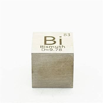Amazon.com: Bismuth Cube Bi 99.99% 元素立方體純25.4 公釐密度