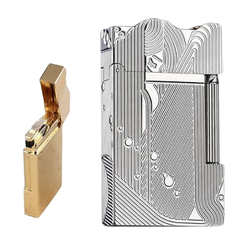 Encendedor vintage Sanji cobre recargable con gas butano