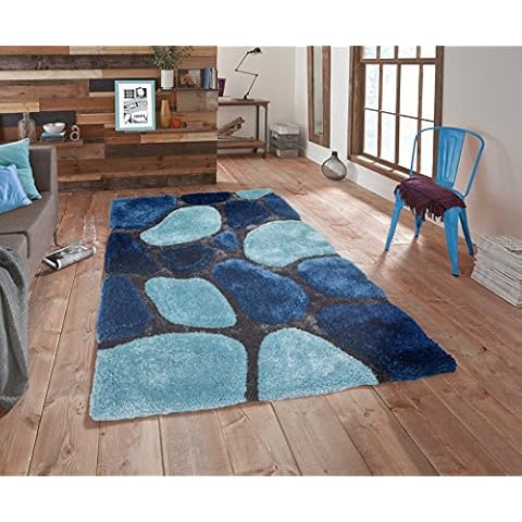 BRAVICH Rug, Polyester, Polypropylene, 120x170cm (4'x5'6") Cover