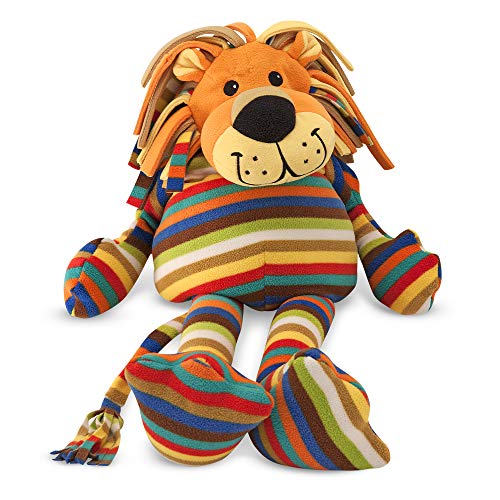 Image of Melissa & Doug Elvis Lion - Patterned Pal Stuffed Animal