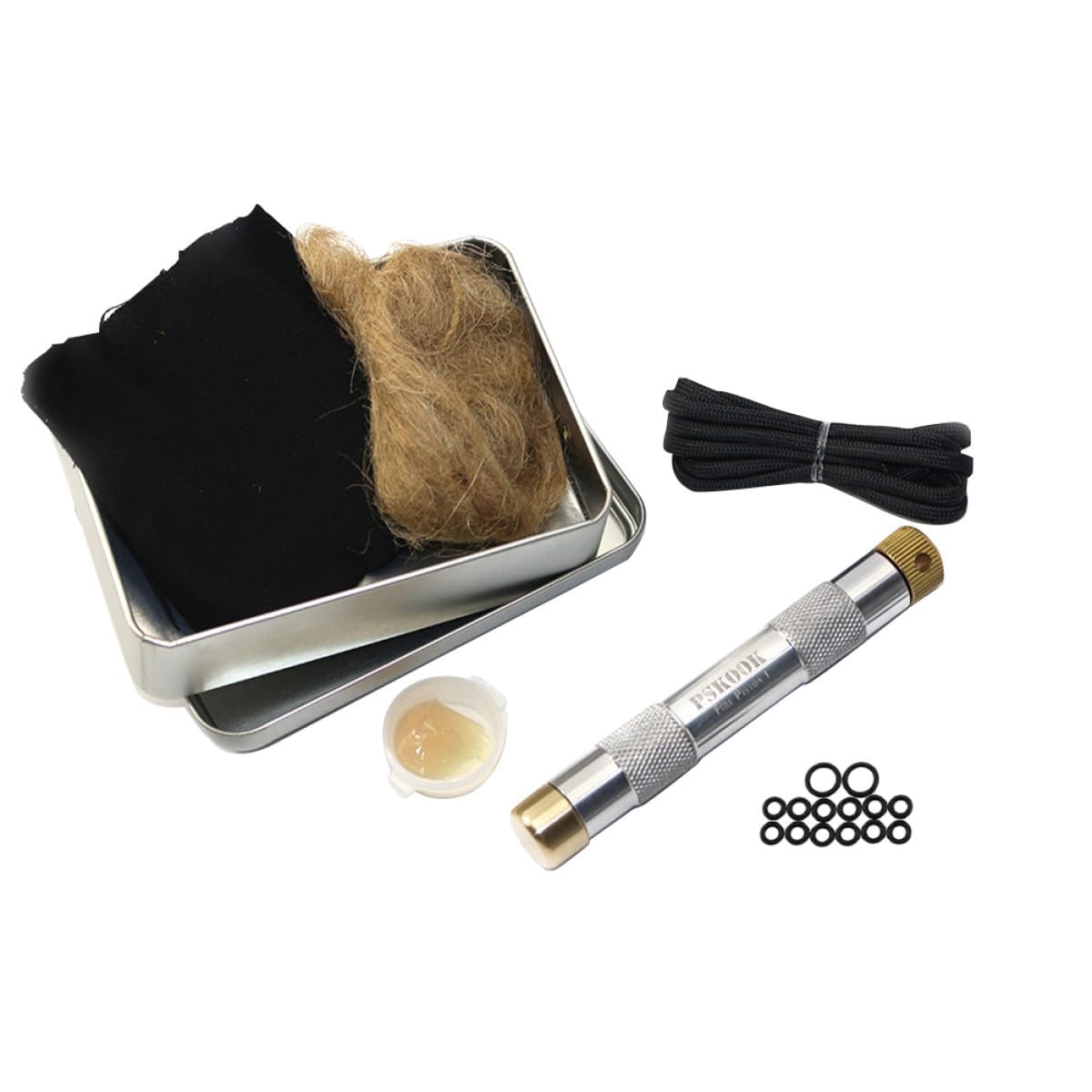 Hemobllo Allume-feu à Piston Facile à Allumer et Utiliser en Alliage D'aluminium et Laiton Couleur Aléatoire Accessoire Indispensable pour Camping en Plein Air et