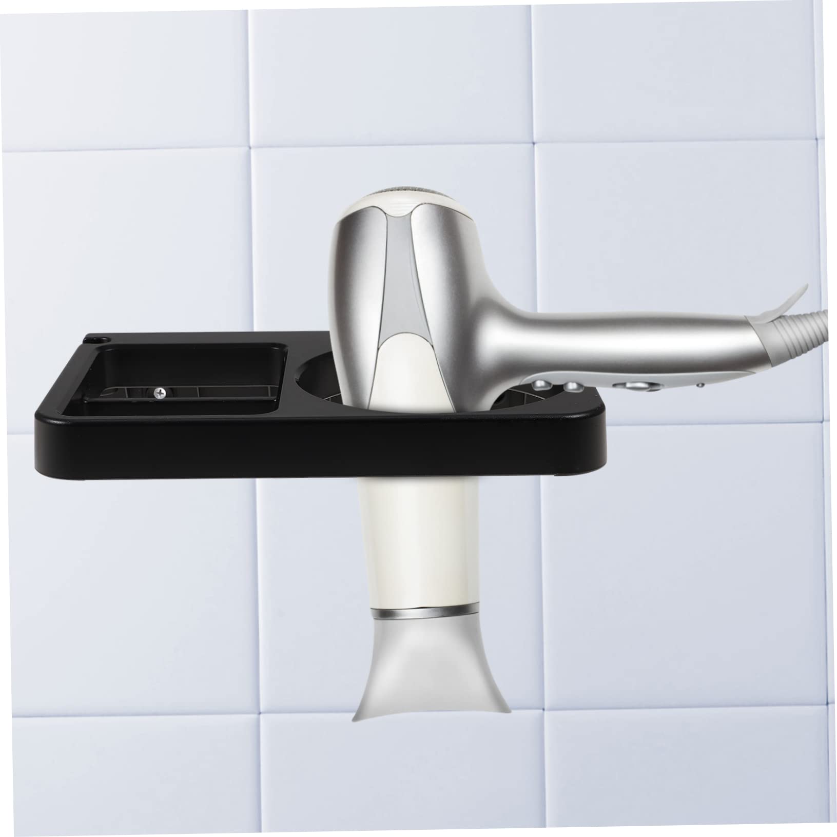 Alipis 3piezas Soporte De Secador De Pelo Montado Pared Organizador De Baño para Secadores Diseño Simple y Práctico Compatible La Mayoría De Secadores De Pelo