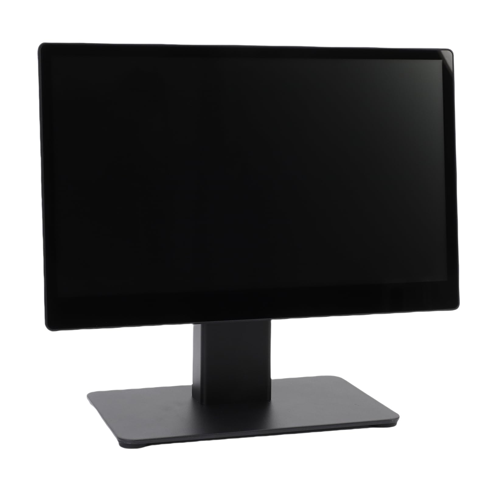 Walfront Système de Terminal de Caisse Enregistreuse à écran Tactile de 15,6 Pouces avec écran Multi-Touch FHD 1920 X 1080 et Support en Métal pour Restaurant, café, Bar, Petite Entreprise (Prise UE
