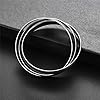 Jones-New-York-Plain-Silver-Three-Intertwined-Bangle-Bracelet Jones New York Plain Silver Three Intertwined Bangle Bracelet