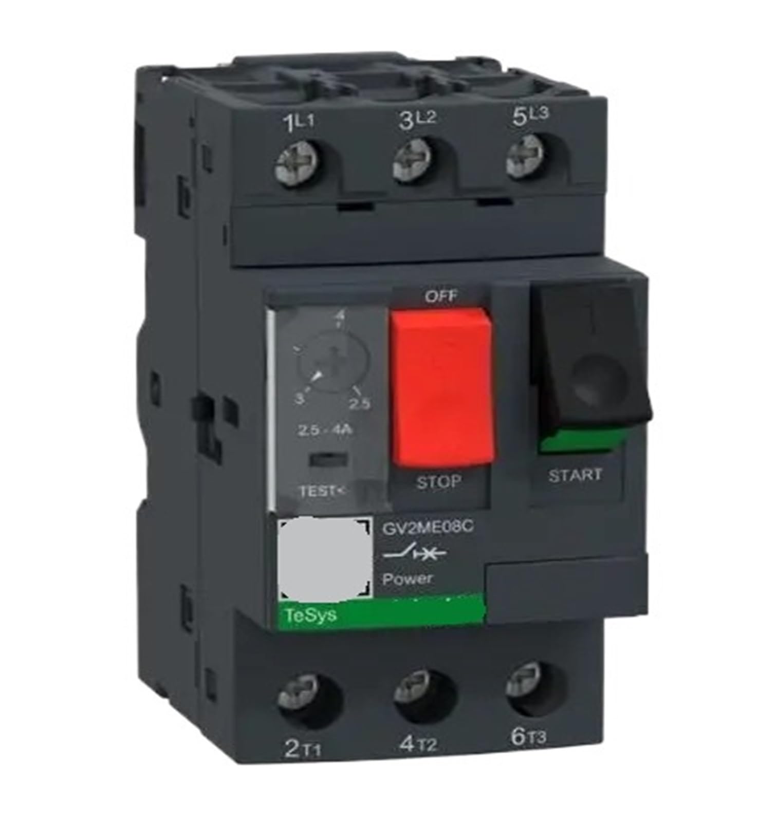 CLBSWYEJK GV2M08 GV2ME08 GV2ME08C GV2-ME08C 2.5-4A Motor circuit breaker, GV2, 3P, 2.5-4 A
