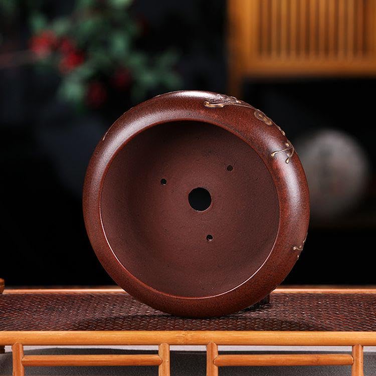 Amazon.co.jp: 中国宜興 盆栽鉢 観葉植物 多肉植物 植木鉢 小品 大品