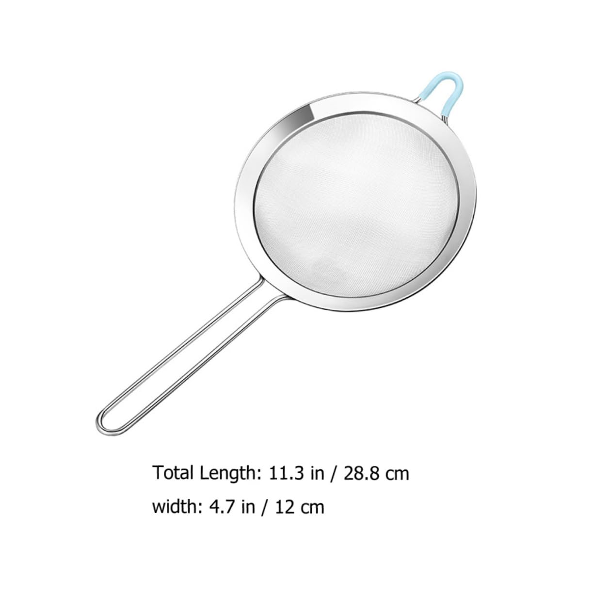 SOLUSTRE 1Set Mesh Sieve Multi Function Flour Strainer for Baking Kitchen Accessory for Sifting Flour Cocoa and More Easy to Clean and Store