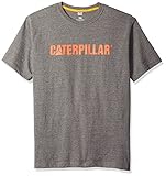 Caterpillar Stand-out Trademark Tee, Graphite, Large