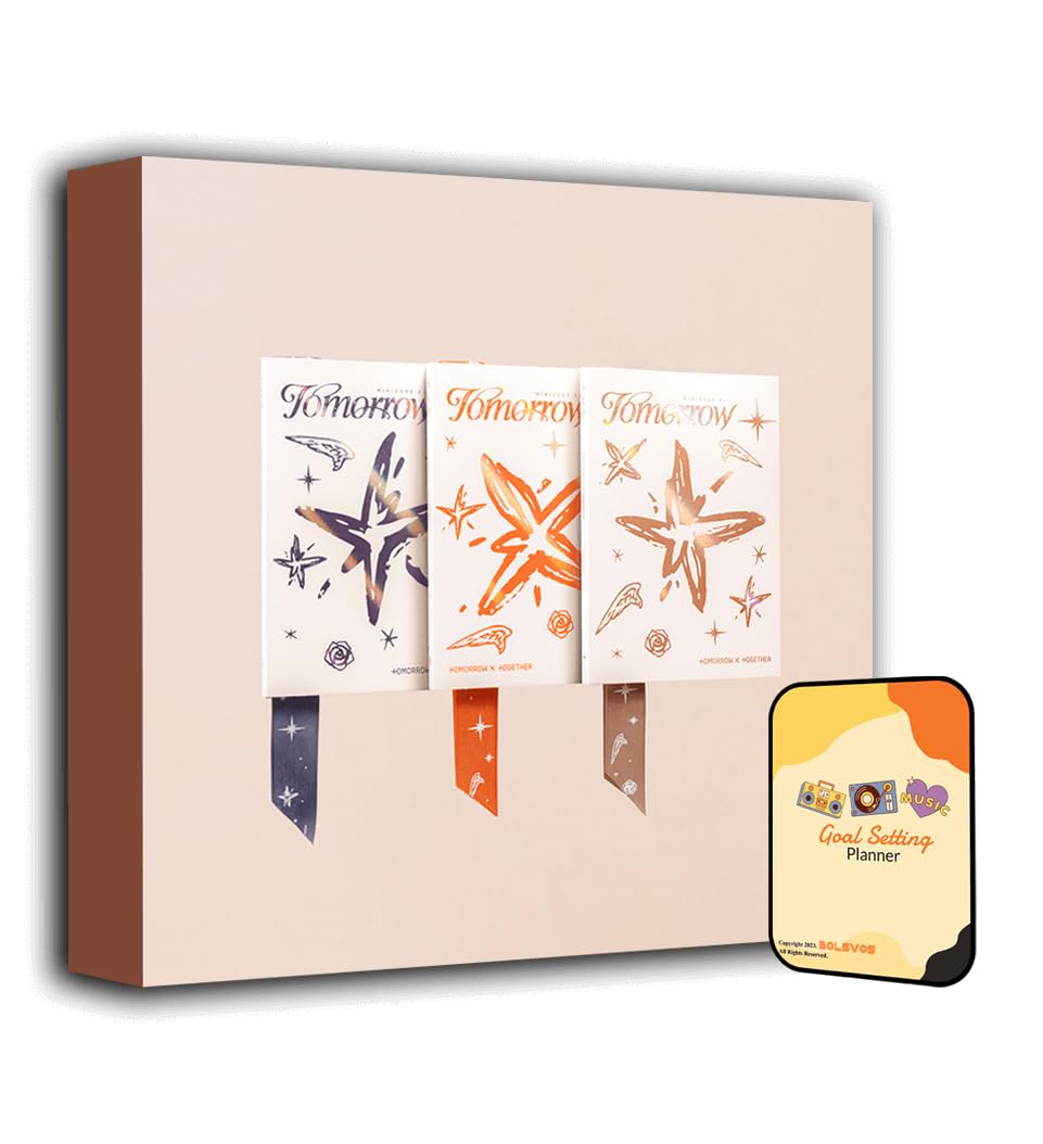 TXT Album - minisode 3: TOMORROW Ethereal ver.+Pre Order Benefits+BolsVos Exclusive K-POP Giveaways Package