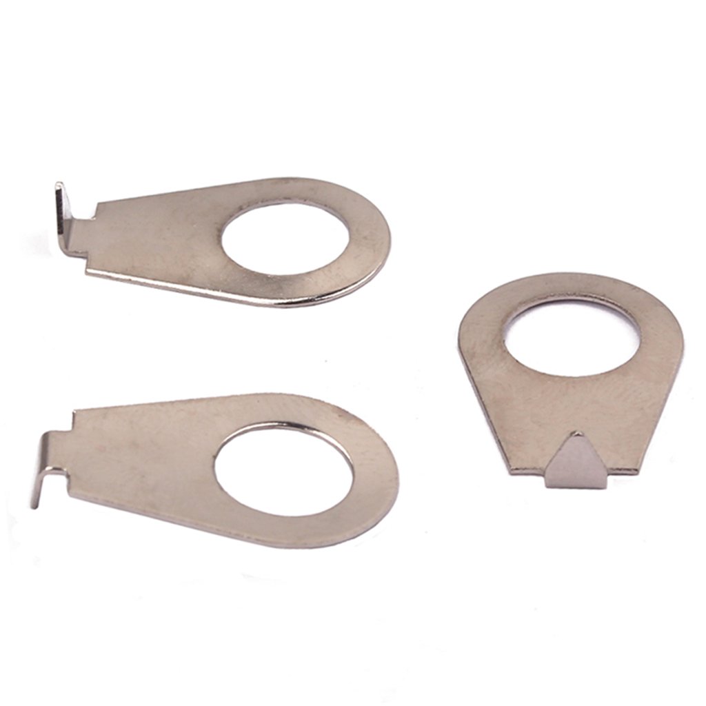 Knob Pointers Compatibile Gibson Manopola Di Controllo Posizione Puntatore Per Potenziometro 10 Pezzi Per Chitarra Elettrica - cromo