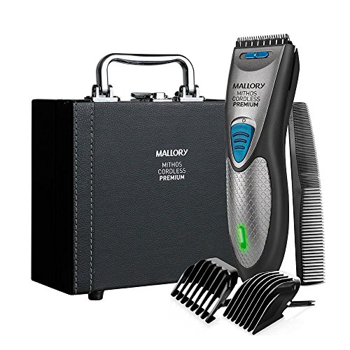 Cortador de Cabelo Mallory Mithos Cordless Premium Bivolt Preto