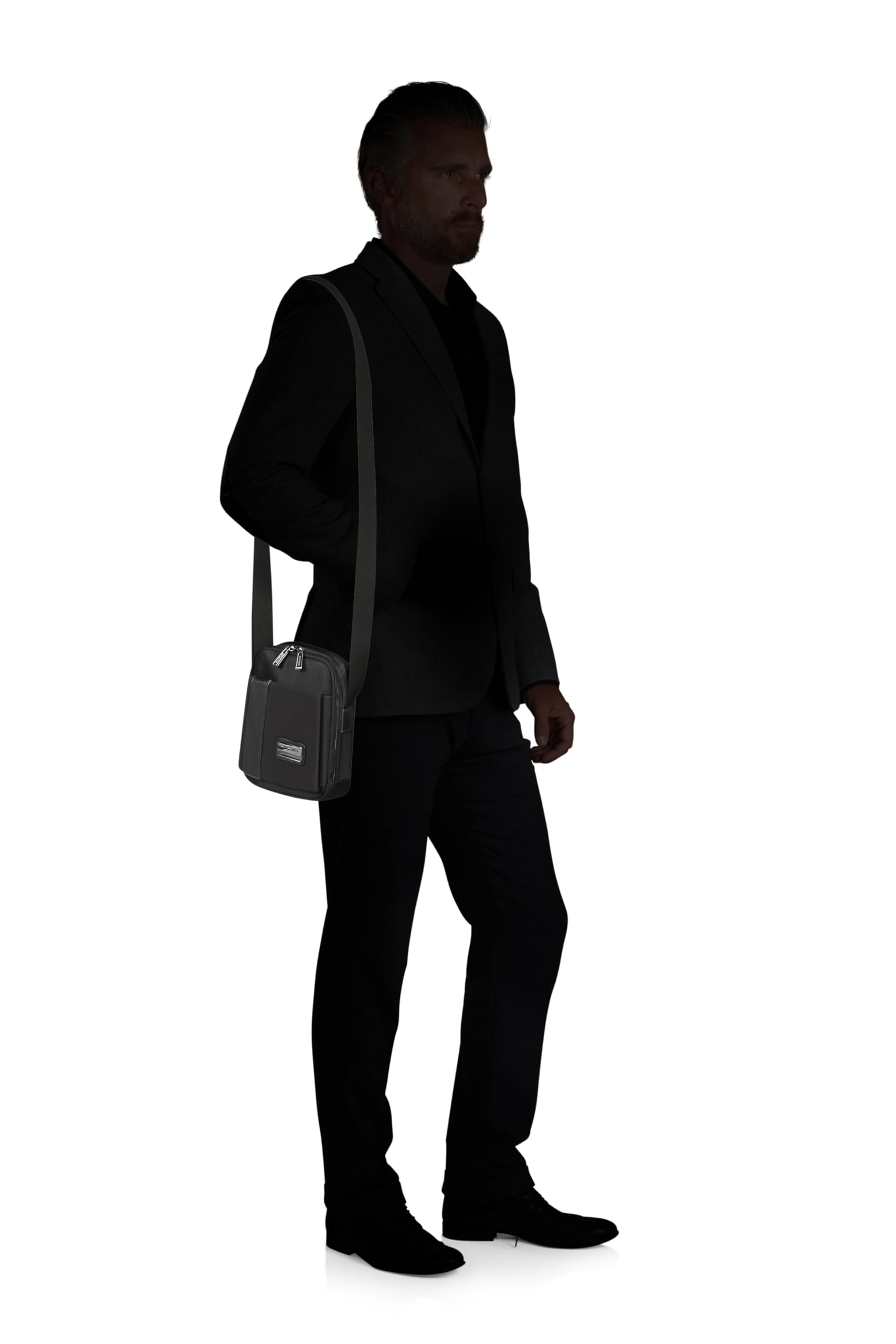 Samsonite Openroad 2.0 - Bolso de hombro 7.9 pulgadas, 22.5 cm, 2.5 L, negro (negro)