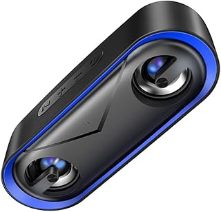 Lurrose 1 Set Luminous Speaker Music Player Outdoor Speaker Mini Speaker Voice Box Portable Speaker Mini Wireless Speaker Speaker Player LED Speaker Party Speaker Abs