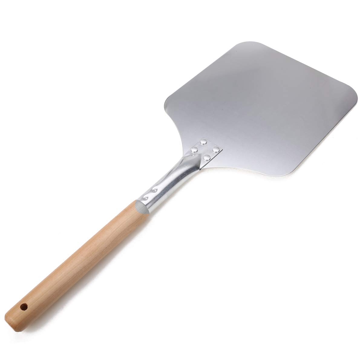 Pala Per Pizza 58cm Wood And Aluminum Pizza Peel Shovel Square Pizza Lift Pizza Turner For Kitchen Baking Tools Pala Pizza Corta