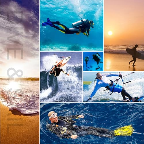 3MM Wetsuit Split Hooded Long-Sleeved Top Pants Warm Cold-Proof Anti Jellyfish Diving Suit Anti-UV for Water Sports miniatura 6