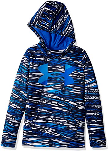 Under Armour Girls Fleece Big Logo Novelty Hoodie2