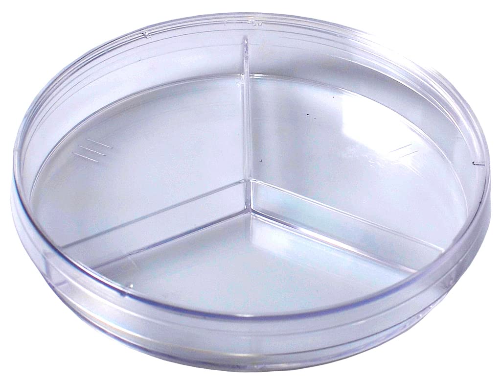 KORD-Valmark Petri Dish, 100x15mm Tri-Plate, Stackable, case/500