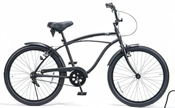 ビーチクルーザー　自転車　マットブラック 27日より出荷開始！】【限定色マットネイビー】特別割引