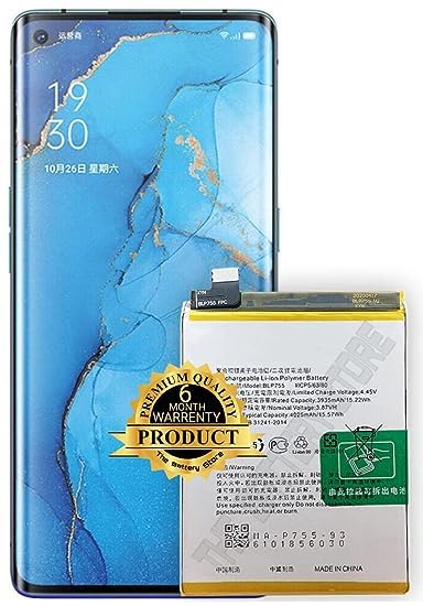 Image of Original BLP755 Battery for Oppo Reno 3 Pro CPH2035, CPH2037, CPH2036 Battery with 6 Months Warranty**(for Oppo Reno 3 Pro CPH2035)