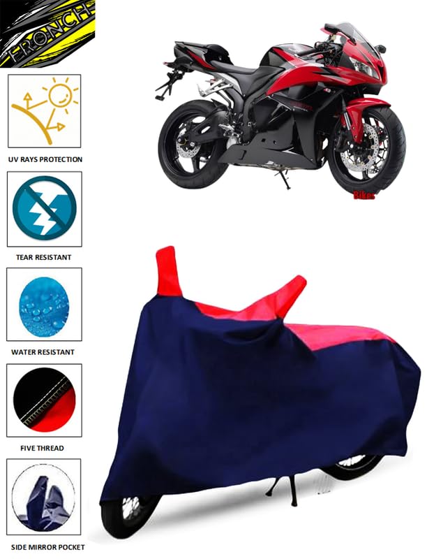 Image of FRONCH Waterproof Bike /SCOOTY Cover for Honda CBR 600RR (CBR 600RR Bike Cover /CBR 600RR Bike Cover Waterproof /Honda CBR 600RR Bike Cover)