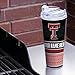 Rico Industries NCAA Texas Tech Red Raiders Primary 24oz Personalized Tumbler W/Hinged Lid - Team Colored Travel Tumbler - Keeps Drinks Cold or Hot
