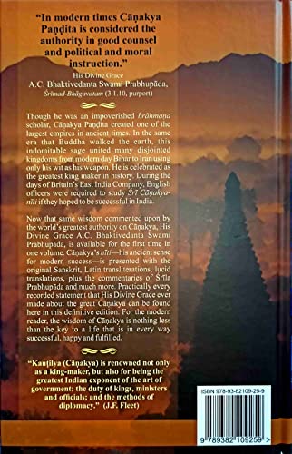 Image of SRI CHANAKYA NITI - English : Including Original Sanskrit slokas with English commentary : Ancient Sense for Modern Success