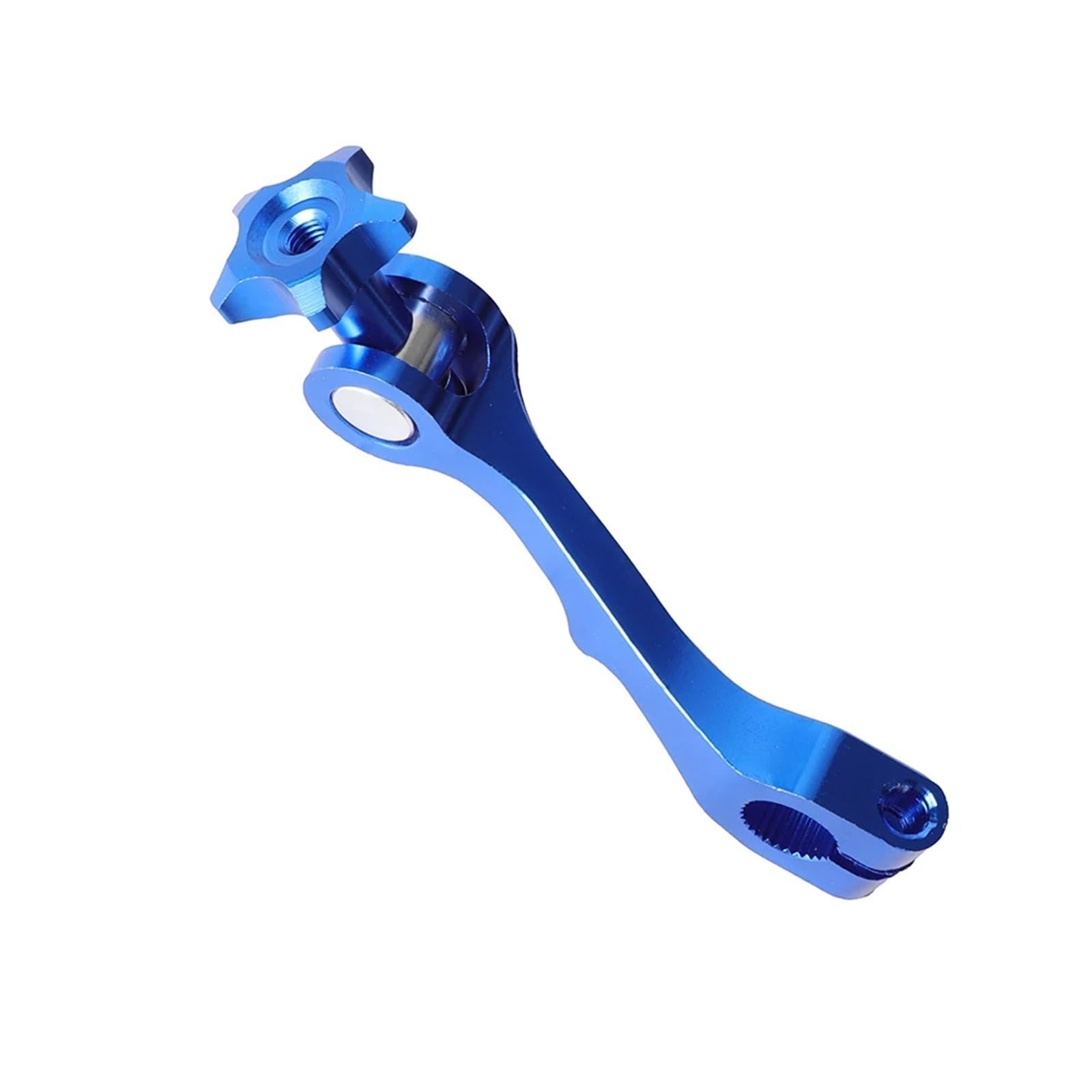 Qfdwcyz Blue Motorcycle Clutch Levers Motorcycle Cnc Rocker Arm Rear Brake Adjustable Tension Lever Fit For Pit Dirt Bike Fit For Atv Universal(Blue)