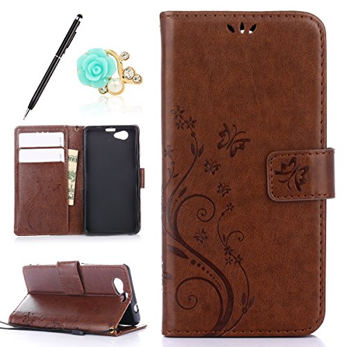 Uposao - Custodia a libro per Sony Xperia Z1 Mini