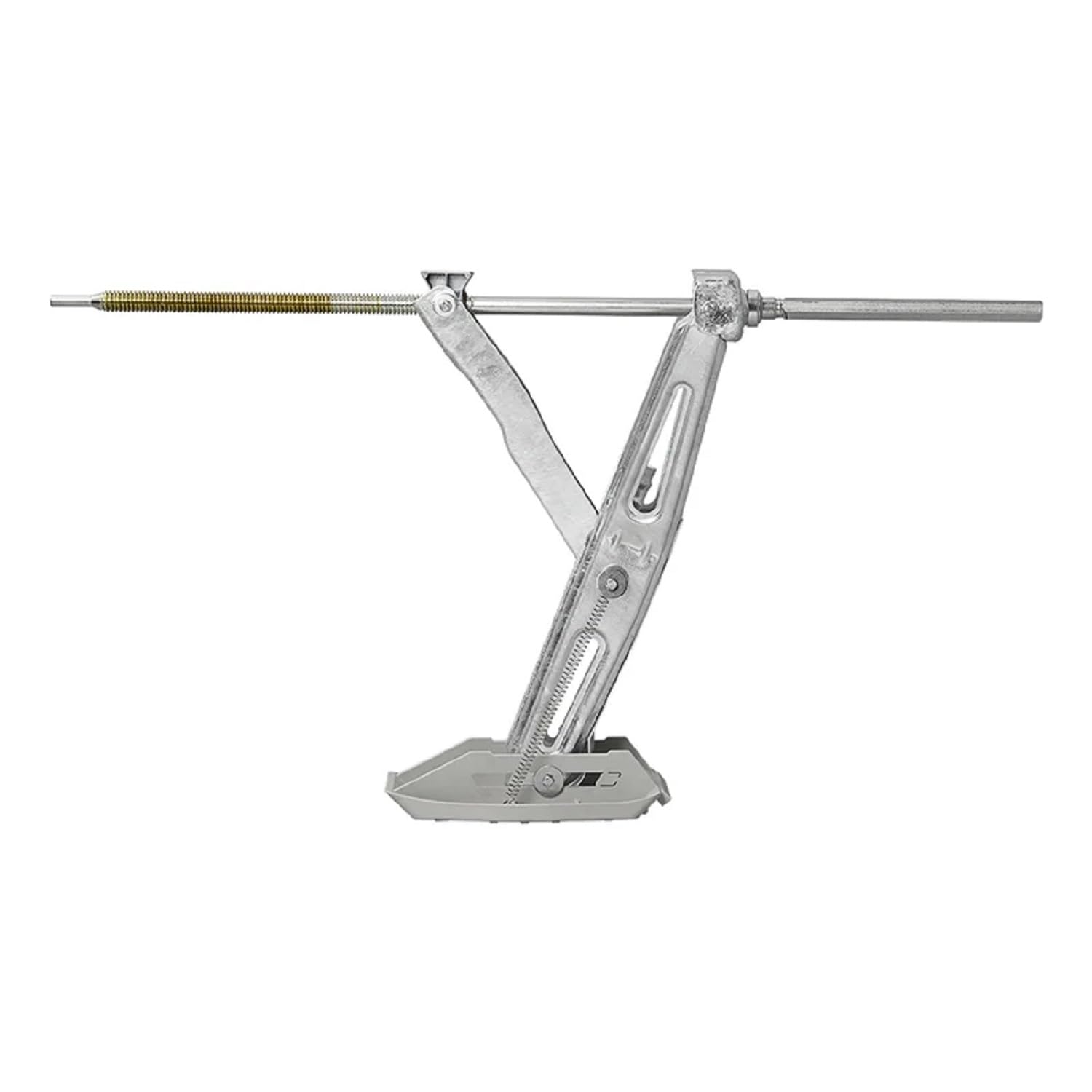 ProPlus 1 soporte para caravana 605 x 280 mm, altura 470 mm, 1000 kg, soporte de manivela + placa de apoyo para remolque